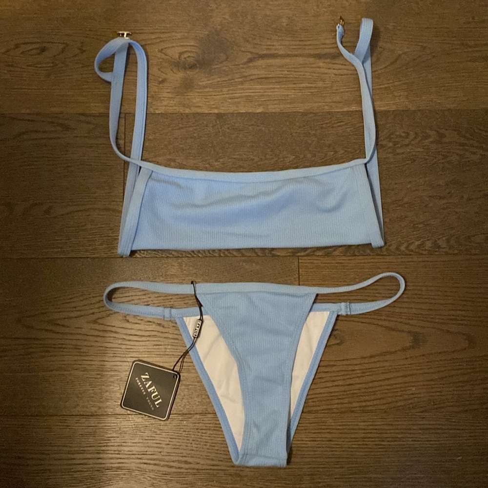 Zaful Blue Bikini Set NWT